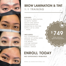 Load image into Gallery viewer, Brow Lamination &amp; Tint Training
